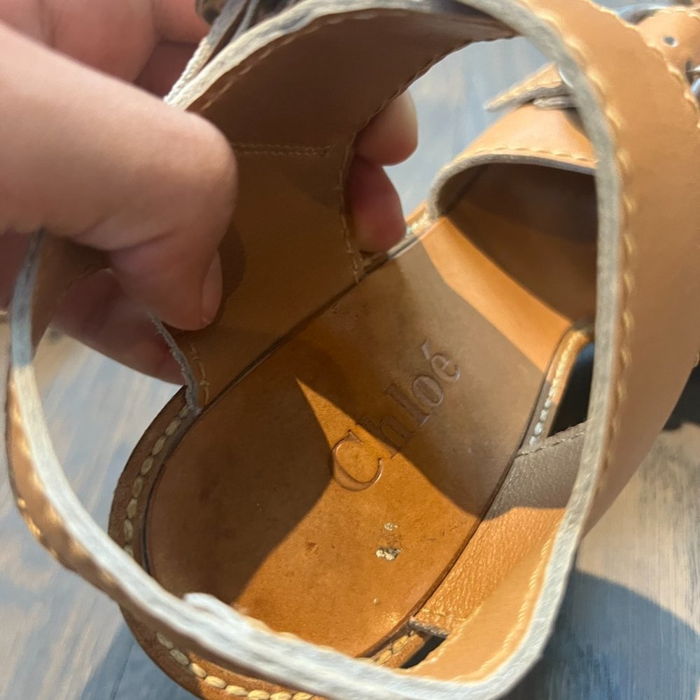 Chloe Wedge Heels - Vintage (Size 36) - Picture 5 of 5